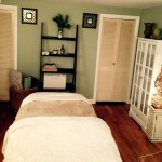green massage room